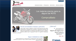 Desktop Screenshot of intermarkcorreduria.es