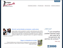 Tablet Screenshot of intermarkcorreduria.es